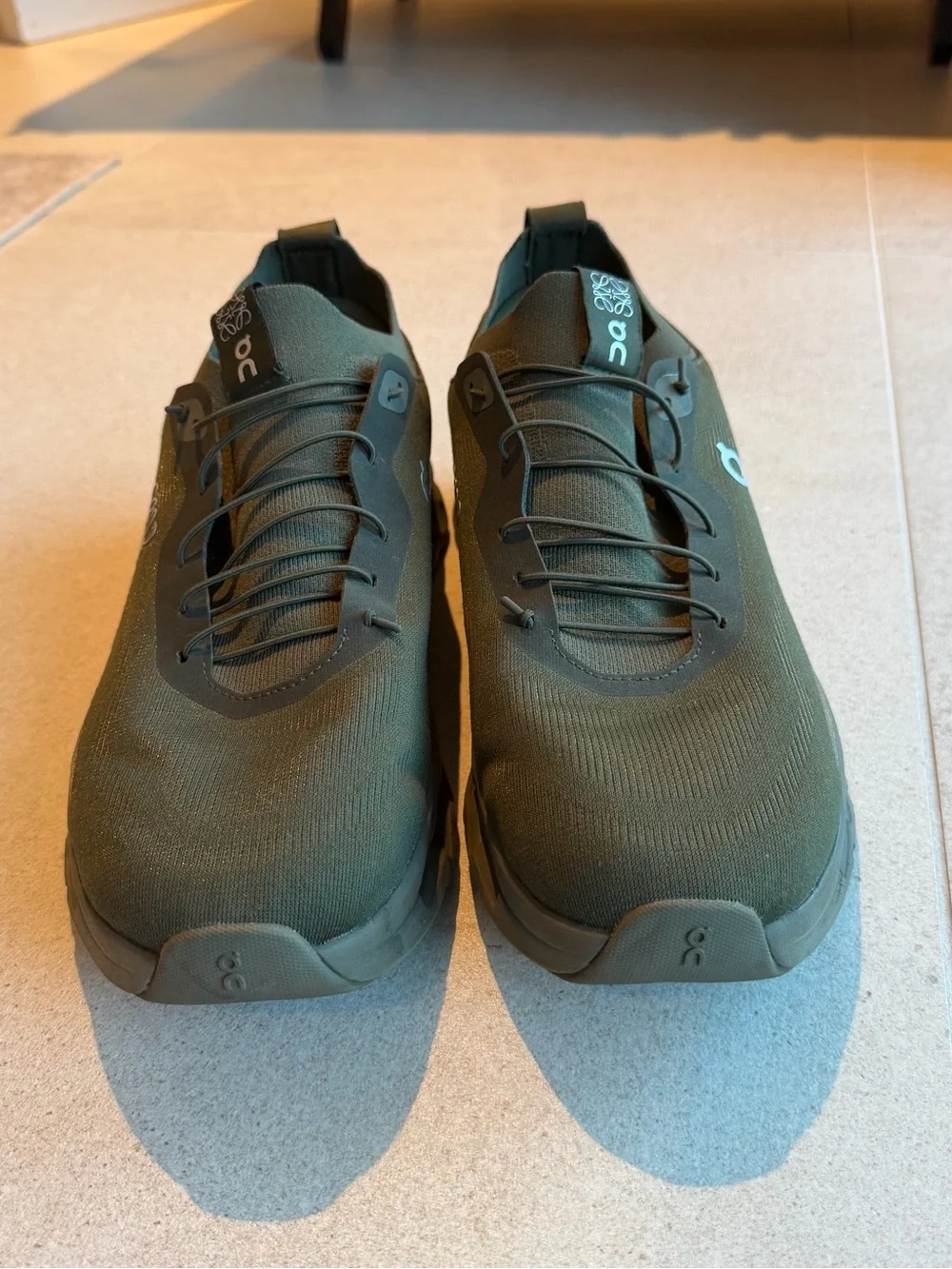 Loewe x On Cloud CloudTt Men’s Olive Green Sneakers
